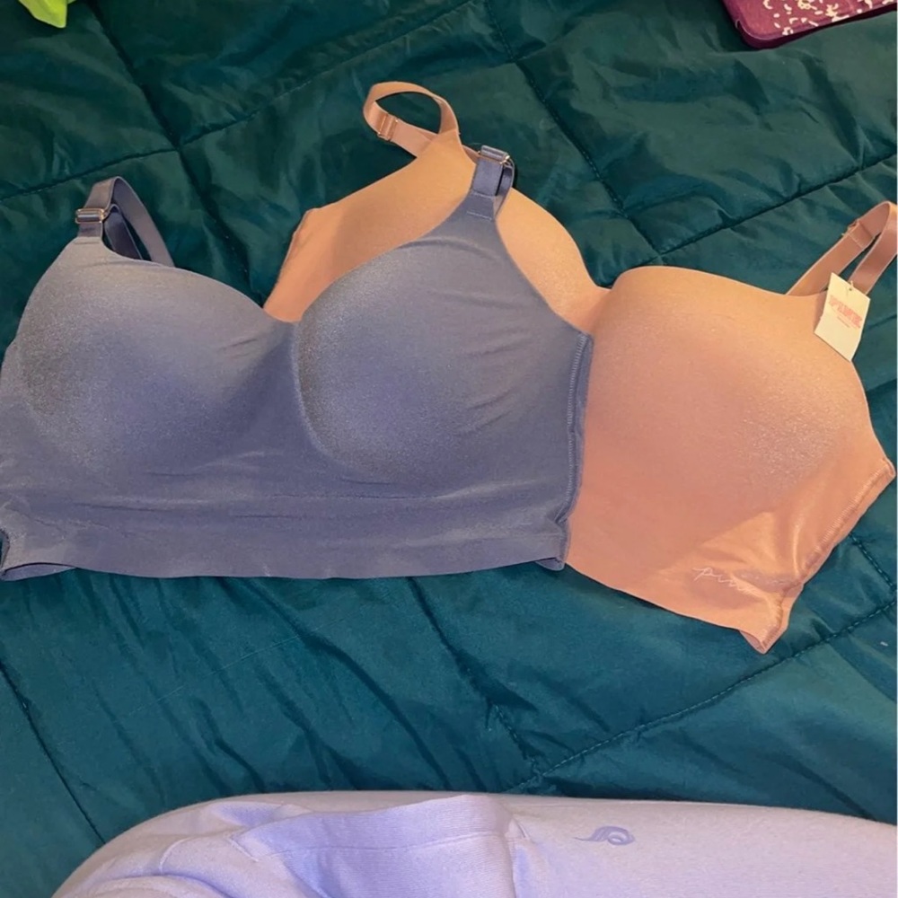 Pink bras